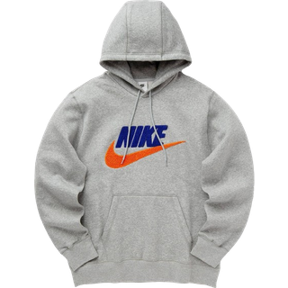 Nike Club Fleece-pullover-hættetrøje til mænd - grå - 3XL