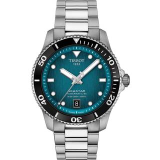 Tissot T1208071109100 Herrenuhr Seastar 1000 Powermatic-80 40mm 30ATM