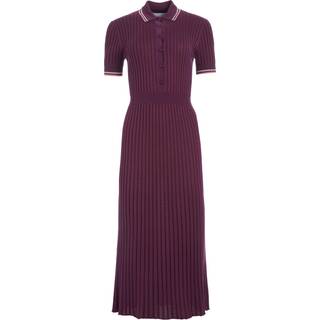 Gabriela Hearst Eyot silk and cashmere midi dress - purple - S