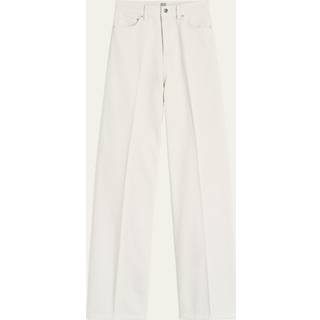 Toteme High-rise wide-leg jeans - white - 24