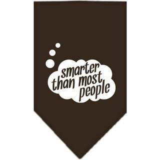Smartare än de flesta skärmar tryck Bandana Cocoa Large