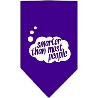 Smartare än de flesta skärmar tryck bandana lila små