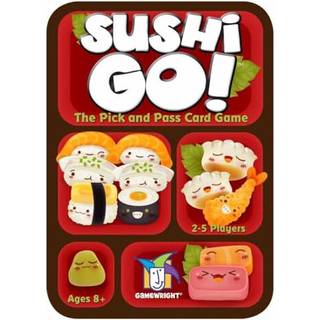 Sushi Go - Pick and Pass Family Card Game fra Gamewright Fantastisk til 2-5 spillere i alderen 8 ?r og opefter