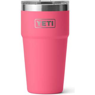 Yeti Rambler 20 Oz Stable Tumbler Rustfrit st?l Vakuum isoleret med Magslider L?g Tropical Pink