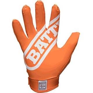 Battle Double Threat Football Gloves - Ultra -Tack Sticky Palm Modtagere Handsker - Pro -stil modtagerhandsker Voksen