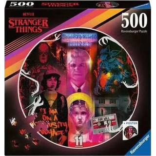 Ravensburger Circle Of Colors Stranger Things puslespil, 500 brikker