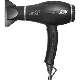 Parlux Ethos Professionel ioniserende hårtørrer Black 1 stk. - 1 stk.