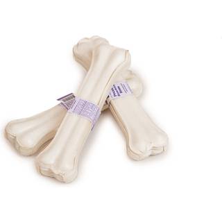 Pressed Rawhide Chew Bone White - M (21 cm)