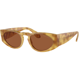 Giorgio Armani Mand AR8216 597973 Solbriller Acetat Skildpadde Brun Firkantet Normal