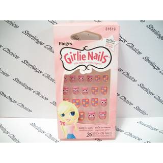 Fing'rs Self Stick Girlie Nails Sassy Serena 24 Count 31619