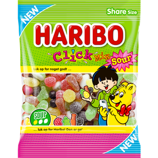 Haribo click mix sour 120g