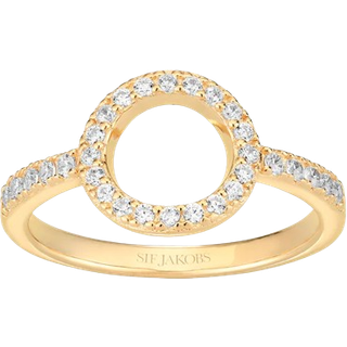 Biella Altro Piccolo Ring, Gold Plated, 54