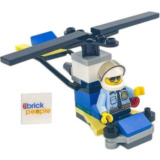 LEGO City politimand med helikopter 1 stk 5+ r byggest