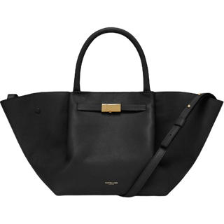 DeMellier New York Medium leather tote bag - black - One Size