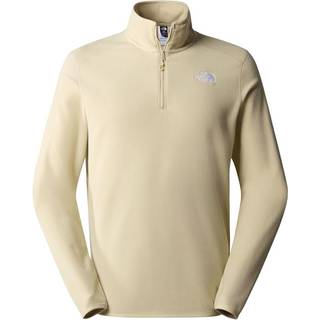 The North Face 100 Glacier 1/4 Zip Fleecesweatere Herrer størrelse XL farve beige