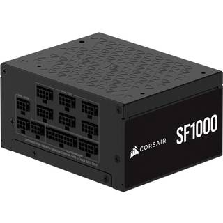 Corsair SF Series SF1000 (2024) Strømforsyning - 1000 Watt - 92 mm - ATX 3.1 - 80 Plus Platinum certified