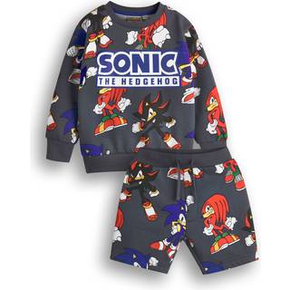 Vanilla Underground Vanilla Underground Grey Boys Sonic Sweatshirt and Shorts Set
