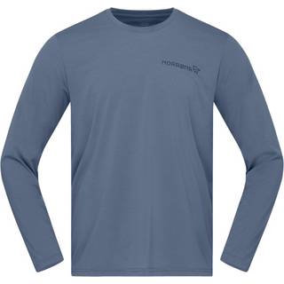 Norrøna Men's Femund Tech Long Sleeve Vintage Indigo, XL