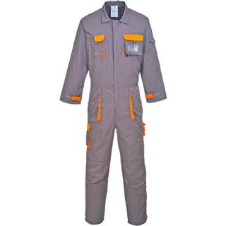 Portwest TX15 Portwest Texo Kedeldragt med Kontrastfarve 2XL Sort