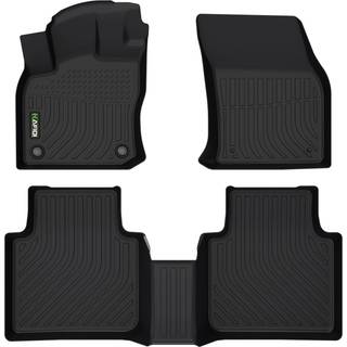 Hafidi gulvm?tter Brugerdefineret til Volkswagen Tiguan 2018-2023 2024 All vejrbeskyttelse TPE Anti-Slip Automotive Floor Liners passer