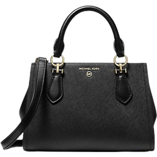MK Marilyn Small Saffiano Leather Crossbody Bag - Black - Michael Kors - ONE SIZE