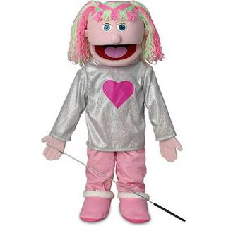 25 """" Kimmie Pink Girl Full Body Ventriloquist Style Puppet