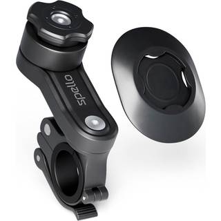 Spello Smart Lock Bike Mount - Universal Mobilholder til Cykel - Sort