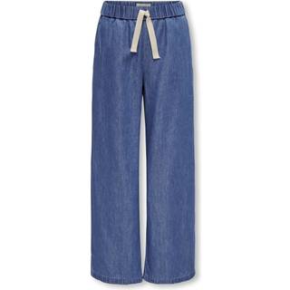 ONLY KIDS ONLY KIDS Komfort Jeans med brede ben og bindebånd i taljen