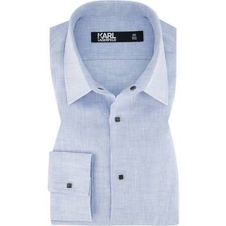 KARL LAGERFELD Herren Hemd blau