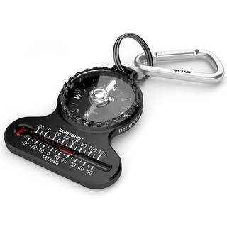 Compass Pocket / Lommekompas med Termometer