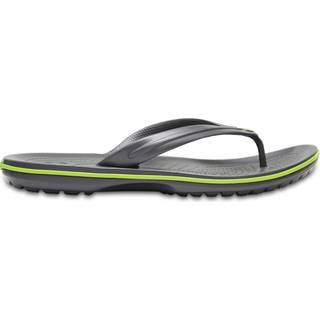 Crocs Crocband Flip Unisex - Black/Green - US M13 (EU 48-49) * Kampagne *
