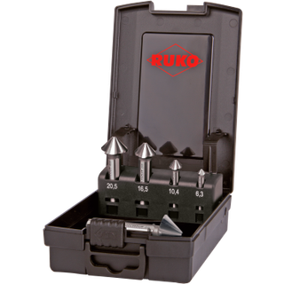 Forsænkersæt 4S HSS-Co5 6,3-25,0mm, 5stk