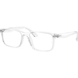 Ray-Ban RX7241D Asian Fit 2001 55 Briller Mænd Krystalklar - Clear - 55mm