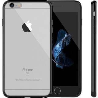 Jetech-sag til iPhone 6 Plus og iPhone 6S plus 5,5-tommer ikke-gule st?dbestandige telefonbofangerd?ksel Anti-Scratch Clear Back (sort)