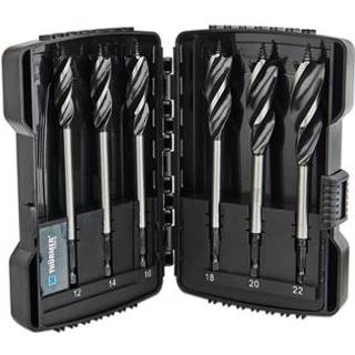 SÆT 12-22 3SKÆRS SNEGLEBOR AKKU 6 STK.