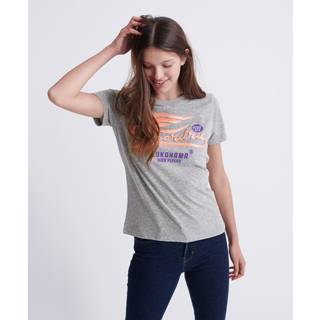 Superdry Classic High Flyers T-shirt med neondesign