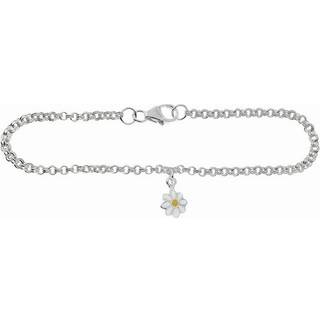 Armbånd m. daisy blomst