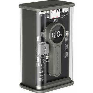 Gembird Powerbank 9000 mAh - Transparent QC 3.0 Powerbank - Transparent - 9000 mAh