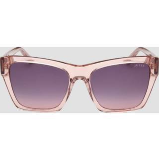 Guess GU00113 57Z 55 Solbriller Kvinder Brun - Shiny Transparent Beige Brown - 55mm