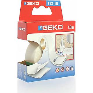 GEKO dobbeltsidet skumtape 1,5 meter - hvid