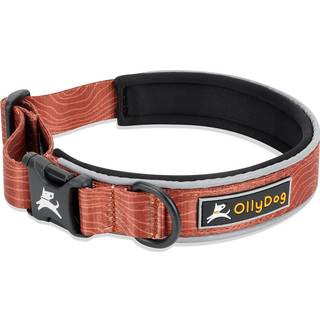 OllyDog Flagstaff Reflective Comfort Collar Clay, S