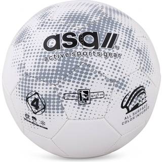 ASG fodbold str. 5 - hvid/grå