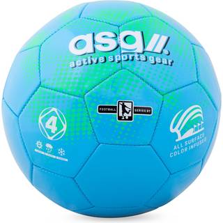 ASG fodbold str. 5 - blå/grøn