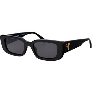 PALM ANGELS Unisex PERI056 Yosemite 1007 black Solbriller Acetat Sort Grå Firkantet Normal
