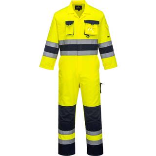 Nantes hi-vis kedeldragt - Orange/Marine (Størrelse: S)