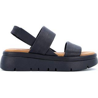 Dune London Dune London Black Location Padded Flatform Sandals