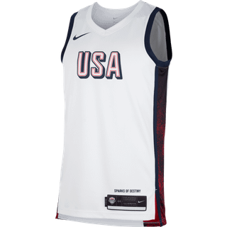 USAB Limited Home Nike Basketball-spillertrøje til mænd - hvid - XL