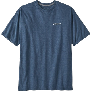 Patagonia P-6 Logo Responsibili T-shirt - S - utility blue