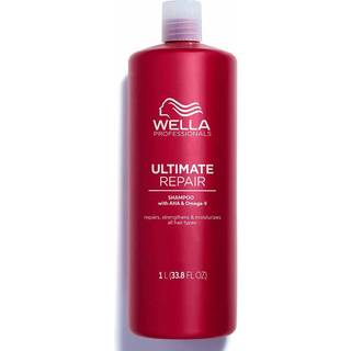 Wella Professionals Ultimate Repair Shampoo Forstærkende shampoo til skadet hår 1000 ml - 1000 ml
