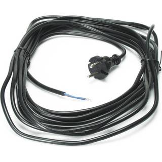 Ledning til Nilfisk GD 930 og VP 300, med netstik, Sort